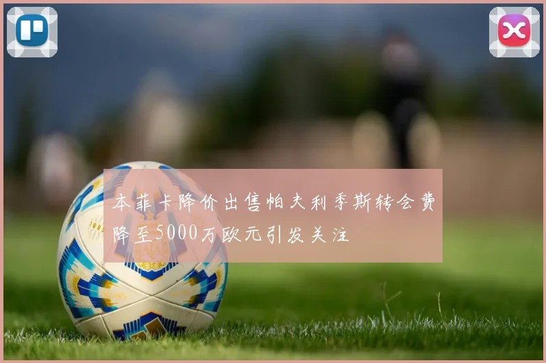 本菲卡降价出售帕夫利季斯转会费降至5000万欧元引发关注